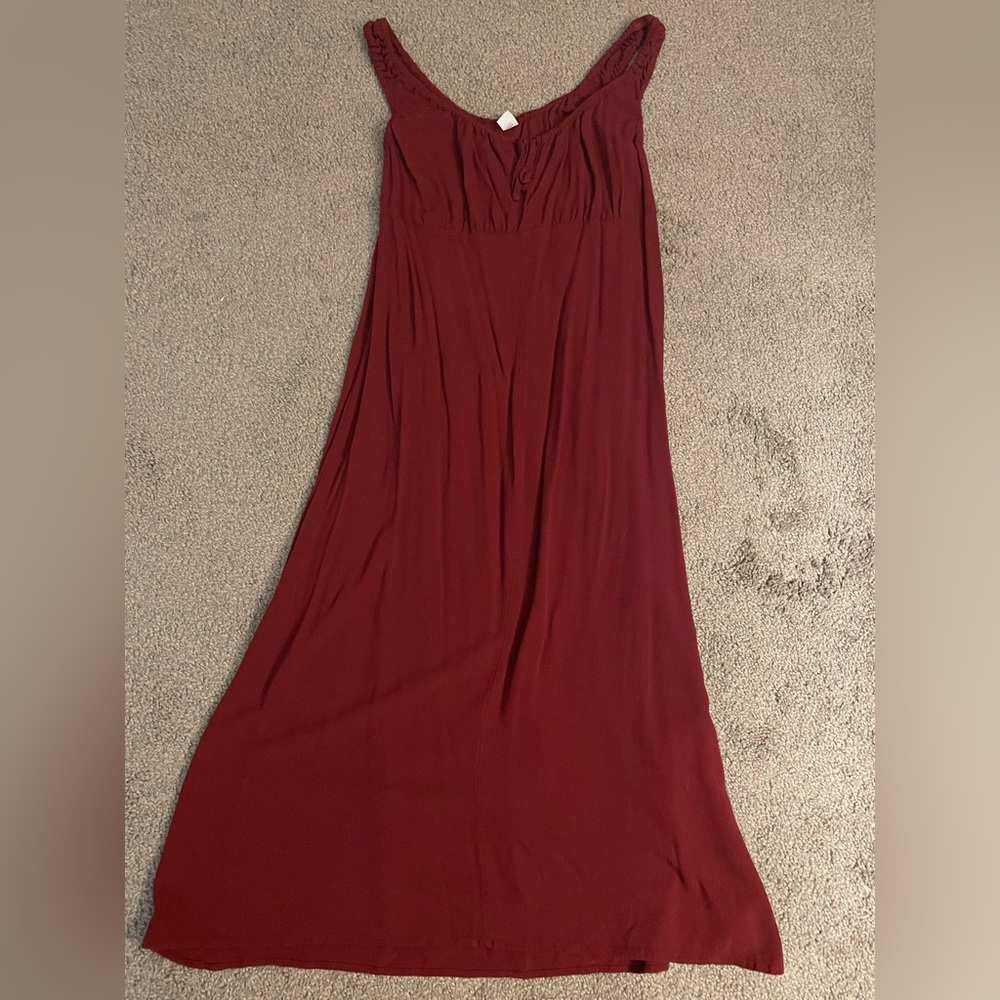 Old Navy | red empire waist sundress
